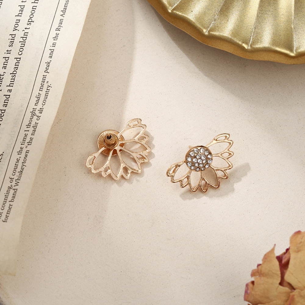 4/$25 Lotus Flower Earrings